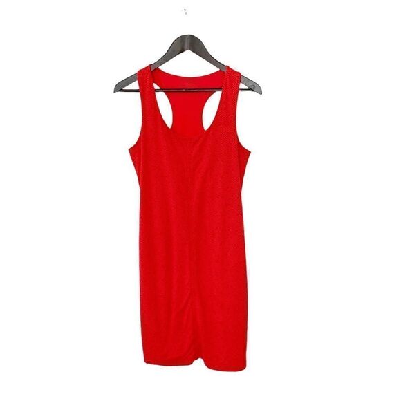 Eddie Bauer Red Travex Racerback Mini Travel Athletic Dress - Picture 1 of 5